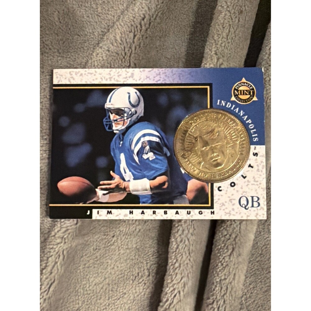 1997 Pinnacle Mint Collection - Jim Harbaugh #17